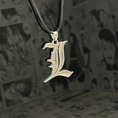 Death Note anime L Lawliet Pendant (3.5 cm long 3 cm wide) - SoulAbiti