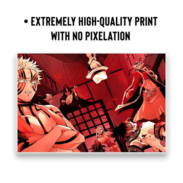 Buy Japan anime Demon Slayer poster aesthetic room canvas wall art printing  indoor aesthetic poster HD wallpaper  Pxfuel