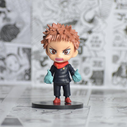 Jujutsu Kaisen Set of 6 Action Figures - Itadori Yuji, Gojo Satoru, Kugisaki Nobara, Megumi Fushiguro, - SoulAbiti