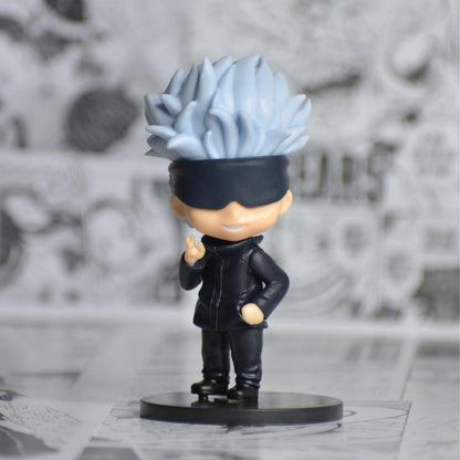 Jujutsu Kaisen Set of 6 Action Figures - Itadori Yuji, Gojo Satoru, Kugisaki Nobara, Megumi Fushiguro, - SoulAbiti