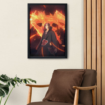 Naruto Itachi's Susanoo Poster art framed 13x19-Inch - SoulAbiti