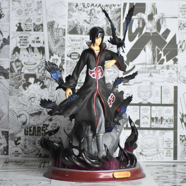 Naruto Itachi Uchiha Akatsuki crows Action Figures 27 cm Tall Large