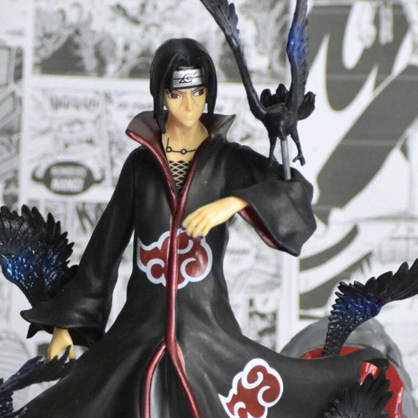 Naruto Itachi Uchiha Akatsuki crows Action Figures 27 cm Tall Large