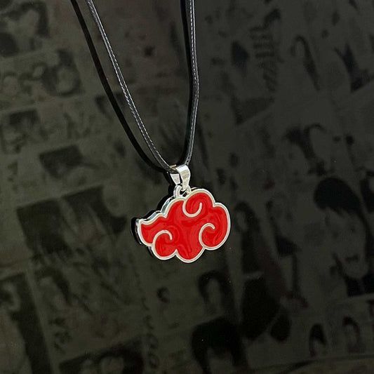 SoulAbiti Naruto Akatsuki Pendant (3.5 cm wide 2.3 cm long) Ideal Gift for Naruto Shippuden Fans - SoulAbiti