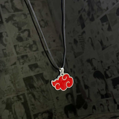 SoulAbiti Naruto Akatsuki Pendant (3.5 cm wide 2.3 cm long) Ideal Gift for Naruto Shippuden Fans - SoulAbiti