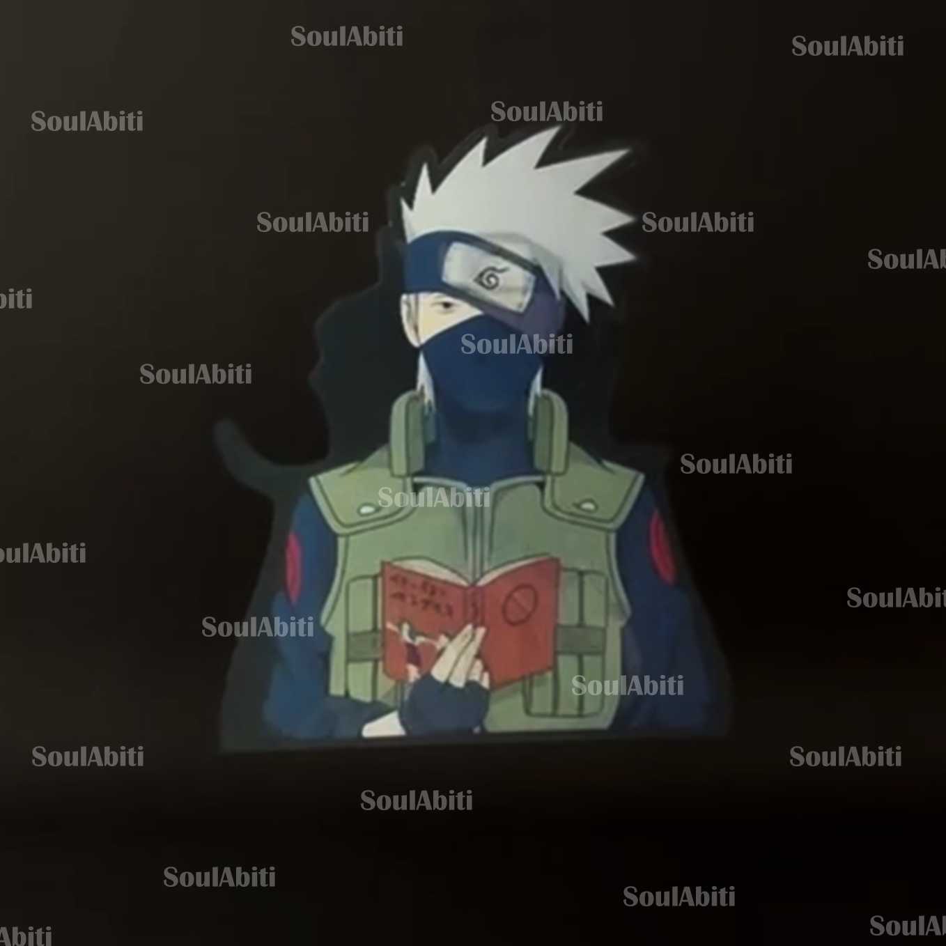 Naruto Kakashi Hatake 3 in 1 Lenticular sticker (3d)