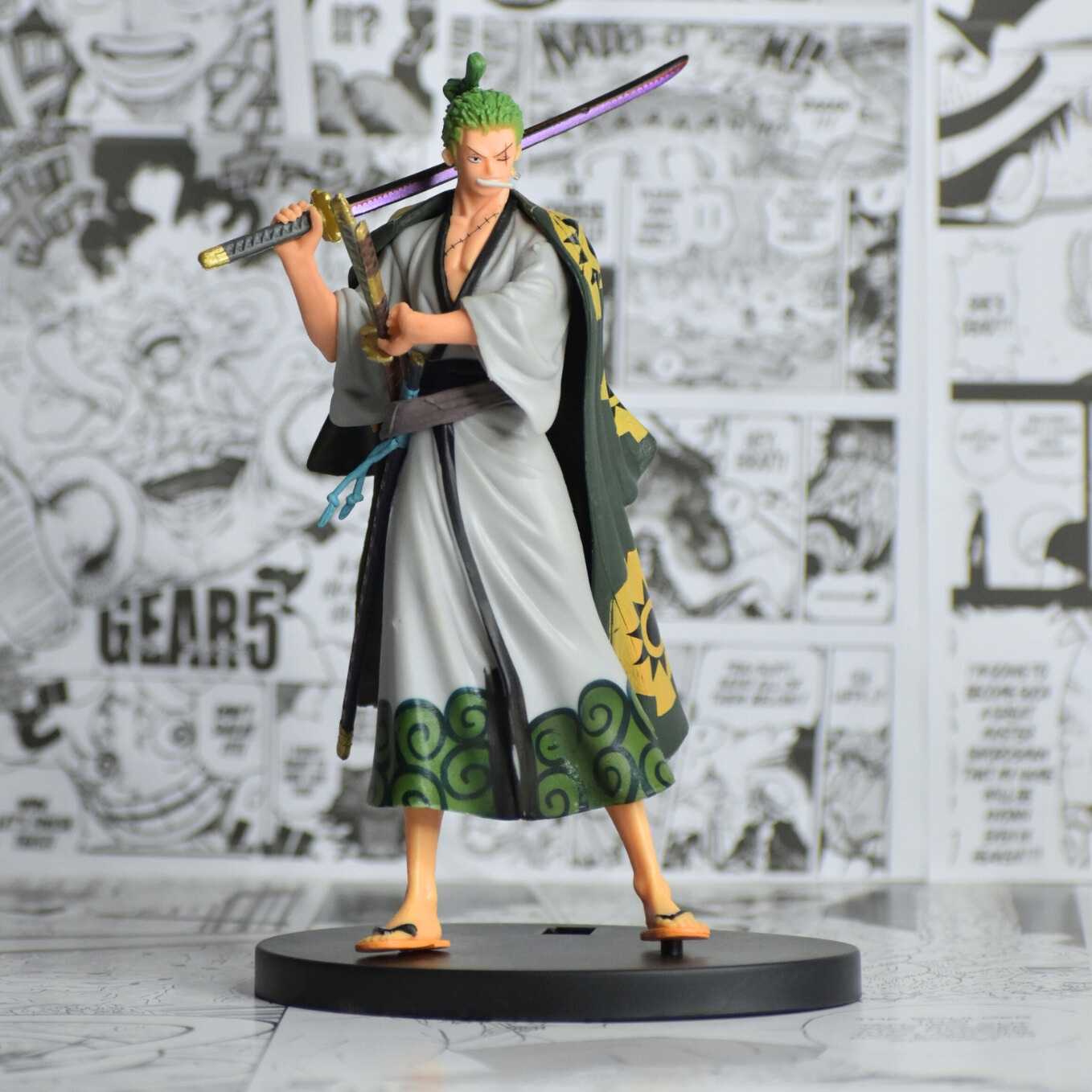 Roronoa Zoro Action Figure, One Piece Action Figure